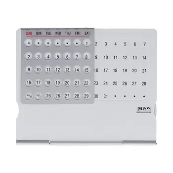 Super Amžiną Unikalus 100 Metų Kalendorius Aliuminio Lydinio Metalo Stalo Anglų Kalendoriai Biuro Stalo Dekoro Dovana