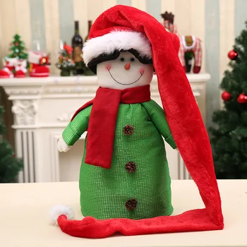 Suaugusiems Vaikams Ilgai Kalėdų Skrybėlę Pliušinis Santa Claus Bžūp Naujųjų Metų Kalėdų Vakarėlį Apdaila 10642