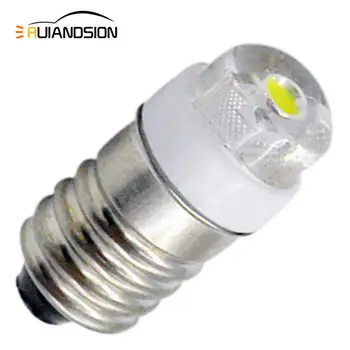 1PCS E10 LED Atnaujinti Lemputė 0,5 W Avarinės Šviesos 3000K 6000K Šviesos 3V 4.5 V 6 V 3-18V 5-24V Led Signalo lemputė Įspėjimo Lemputė