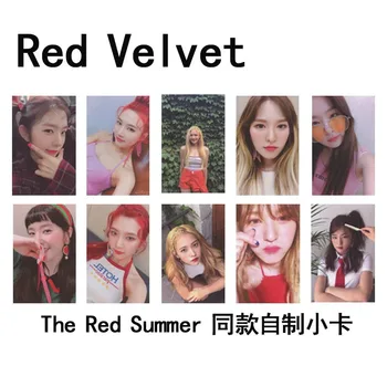 Kpop Raudonos Aksomo photocard aukštos kokybės HD nuotraukų Albumą RedVelvet Kpop Raudonos Aksomo foto kortelę nauja siunta plakatas photocards
