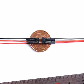 4-Pin Micro Jungtis su Pin Pikis 1,0 mm micro greitai plug laidinio jungtis dekoderio prijungimas/LaisDcc Prekės 1095