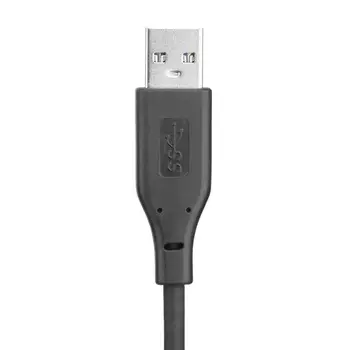 0,5 m USB 3.0 A Tipo į Micro B Keitiklio Kabelį USB3.0 Spartus Duomenų Sinchronizavimo Kabelis Laido Viela, skirtą Išorinį Kietąjį Diską Diskas HDD