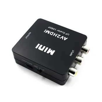 AV ir HDMI-suderinama Hd Converter Composite AV Cvbs 3Rca HDMI-1080P, suderinamas Konverteris, Adapteris, Vaizdo Upscaler Hd 11273