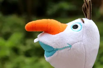 23cm Olaf Animacinių filmų Anime Pliušiniai Žaislai Anna Elsa Sniego Olaf Įdaryti Minkštas Pliušinis Lėlės Vaikų Dovanų