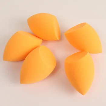 Oranžinė paslėpti sponge sluoksniuotos grožio kiaušiniai, makiažo priemones, kosmetikos reikmenų, skystas pagrindas, saugus ir sterilūs, patvarus ir n