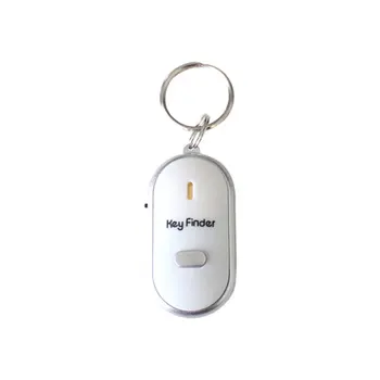 Smart Key Finder Anti-lost Švilpukas Jutikliai Keychain Tracker LED Su Švilpukas Plojimai Locator 116734