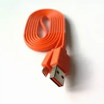 Micro USB Kabelis USB Maitinimo Laido Makaronų Linijos Įkrovimo Kabelis skirtas JBL Mokestis 3+ Flip3 Flip2 