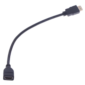 1Pc 15 cm/30 cm HDMI Vyrų ir Moterų Pratęsimo Kabelis HDMI Raštas Extender Laido 12640