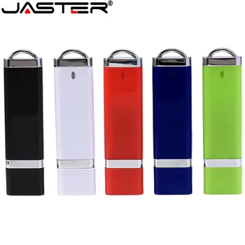 JASTER plastiko lengvesnės formos usb flash drive mini pendrive 4GB 8GB 16GB 32GB 64GB atminties kortelė, USB 2.0 nykščio pen ratai 1399