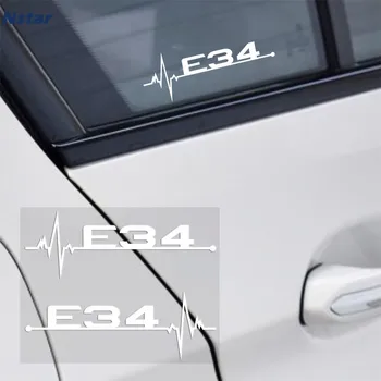 2vnt E46 E91 E61 E62 E36 E39 E60 Automobilių Dalis Dekoro Lipduko Auto Durų Juosmens Linijos Langą Ženklelį Už BMW E46 E39 E38 E90 E60 E61