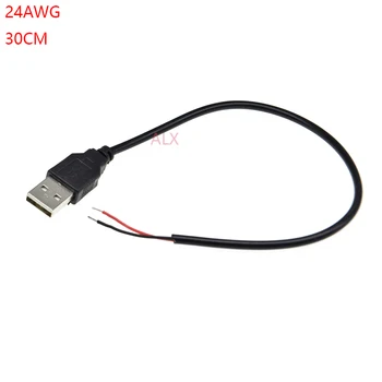 24AWG 30CM TIPO USB jungtis su viela 2PIN 