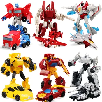 1PC Transformacijos Robotas Automobilių Žaislai Vaikas figūrėlių, Žaislinių Mini Deformacijos Automobilių Transporto Švietimo Žaislas Vaikams B1809