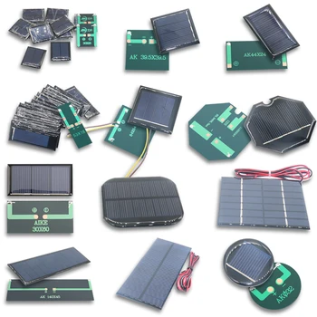 4V 5.5 V 5V 6 V 7V 10V 12V Mono/polikristaliniai saulės baterijomis baterijų modulis Epoksidinės valdybos PET energijos gamybos valdybos modelis