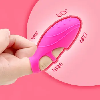 VATINE Klitorio G Spot Stimuliatorius Erotinių Produktų Suaugusiųjų Lesbiečių Sekso Žaislai Moters, Moteris Šokėja Piršto Vibratorius