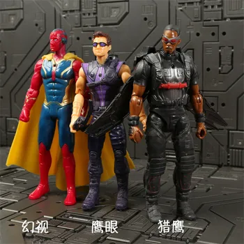 Stebuklas Keršytojas 3 begalybės karo Filmą Anime Black Panther žmogus-Voras, Kapitonas Amerika Ironman hulk thor Veiksmų Skaičius, Žaislai