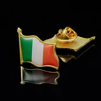 Airija Eire Šalies Vėliava, Atvartas Skrybėlę Bžūp Kaklaraištis Pin Ženklelis Airijos Respublikos Sagė 19925