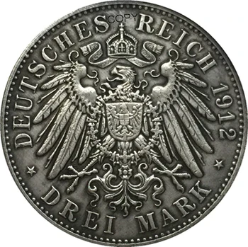 1912 m. vokiečių kopijuoti monetas 20200