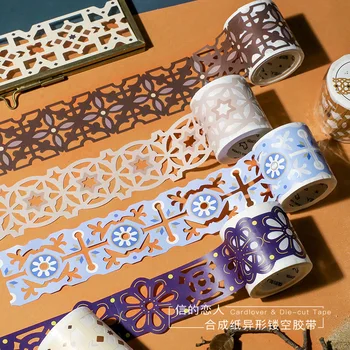 Šiaurės Afrikoje Stiliaus Tuščiaviduriai Kulka Leidinys Washi Tape Dekoratyvinis Lipnia Juosta 