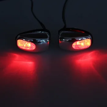 2vnt LED Šviesos Lempos Automobilių Aksesuarų prekinis, galinis Stiklo Valytuvas ir Plovimo Vandens Purkštukas Vandens Valytuvas, Plovimo Automobilio Žibintas Audi 22339