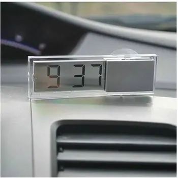 Automobilio Elektroninis Laikrodis Skystųjų Kristalų (LCD) Automobilių Laikmatis Skaitmeninis Laikrodis su siurbimo puodelis karšto pardavimo Namų Dekoracijas Karšto Pardavimo 22650
