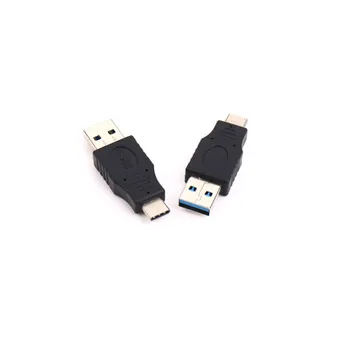 2vnt/daug USB-C 3.1 C Tipo male į USB 3.0 Type A Male Uosto Konverteris Adapteris