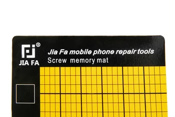 ESPLB Magnetinio Varžtas Atminties Kilimėlis Mini Diagramos Darbą Pad Mobiliųjų Telefonų Remonto Įrankiai, 5.7x3.5inch 24736