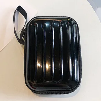PUOU Nešiojamas Mini lagaminas laikymo dėžutė laikymui maišelis kelionės kosmetikos laikymo makiažas maišelį papuošalai saugojimo krepšys lūpų, krepšys, piniginė 25921