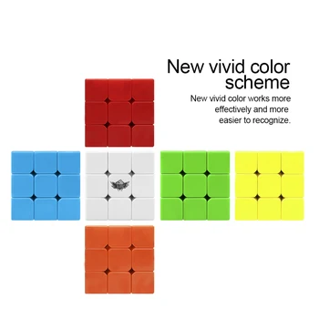 D-FantiX Ciklonas Berniukai 3x3x3 Greitis Kubo Professional Magic Cube 3x3 Galvosūkiai, Žaislai speedcube (56mm) Žaislai Vaikams Suaugusiųjų Berniukas Mergaitė