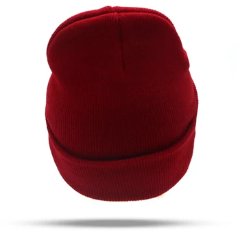 3D siuvinėjimo CCCP SSRS megzti beanie kepurė lankstus medvilnės kaulų atsitiktinis kepurės moterų mados beanies vyrų žiemos šiltos kepurės didmeninė 27649
