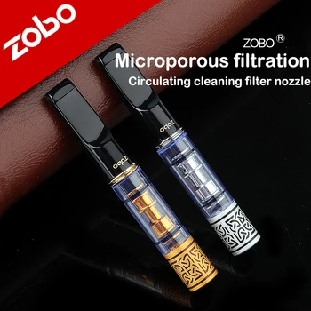 Originali ZOBO micropore Cigarečių filtras, valymo cirkuliuojančių sluoksnis cigarečių savininko / sveikas antgalis rūkomojo aksesuaras s 9mm