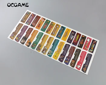 Klientų Dizainas Nintendo Gameboy Anksto, Etiketė, Lipdukas Lable Už GBA Konsolę Atgal Žymeklį 28pcs/partija=1sets 3171
