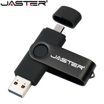 JASTER Didelės Spartos OTG 64GB 32GB USB 2.0 Pen Drive 4GB 8GB 16GB memory stick Rašiklis 2 NI 1 mobilusis telefonas / kompiuteris