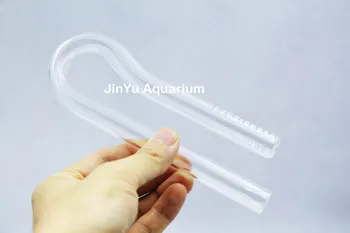 Lily stiklo vamzdis mini nano 13mm 10mm 17mm pritekėjimo srautas jet energijos nutekėjimą žuvų, augalų bakas akvariumo filtras priedų