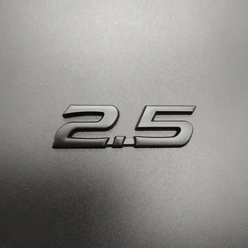 Automobilio Stilius 3D Metalo Automobilių poslinkis 2.4 2.5 Q G S Automobilių Ženklelis galiniai Emblema uodega lipdukas Toyota CROWN REIZ Camry Aksesuarai