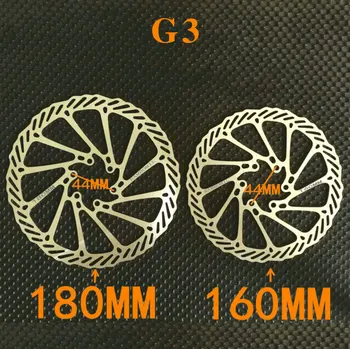 G3 Dviračio Diskiniai Stabdžiai 160MM /180MM 203mm Nerūdijančio Plieno Stabdžių Diskas rotoriaus