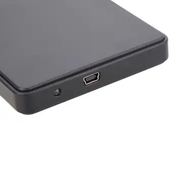 Nešiojamų 2.5 colių IDE į USB 2.0 Išorinis HDD Atveju, Dėžutė, USB Standieji Diskai HDD Talpyklos Atveju su USB Laidu Baltas Juodas