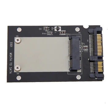 Zeadow mSATA SSD 2,5 Colių SATA3 HDD SSD Konverteris Adapterio plokštę Su 7mm Storio Apsaugos Atveju 3530