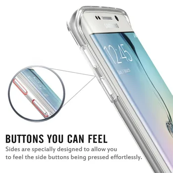 360 viso Kūno Atveju, Samsung Galaxy S10 S20 S8 S9 Plus Ultra A81 A41 A31 A50 A50S A51 A70 A70S A71 Minkštas Aišku, TPU Telefono Dangtelį