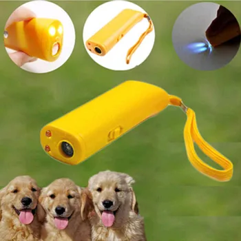 Prietaiso Akumuliatoriaus LED Stiprinti Repeller Sustabdyti Naminių gyvūnų Ultragarso Kontrolė Ultragarsinis Anti Mokymo įrangą Be Pet Priemones
