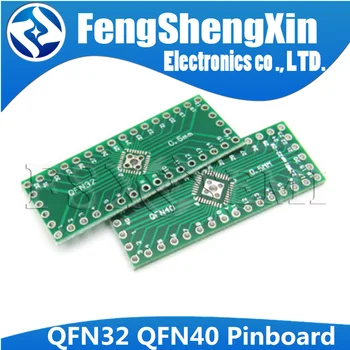 10VNT Pinboard QFN32 QFN40 į DIP32 DIP40 0,5 MM adapterio Lizdas Adapterio plokštės PCB Perdavimo Valdyba 35989