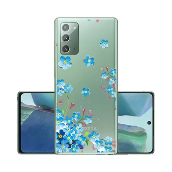 Skaidrus Aiškiai Samsung S20 FE Atveju S20 Ultra Minkštas Silicon Cover For Samsung Note 20 Ultra 10 Plius S10 S20 Lite 