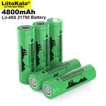 1-12Pcs LiitoKala Lii-48S), 3,7 V 4800mAh, li-lon Akumuliatorius 9.6 galia 2C Normų Įvykdymo trijų komponentų ličio baterijos