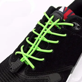 Sporto Treniruoklių Užraktas nėrinių 5 spalvų pora Fiksavimo Batų Raišteliais, Elastinga Sneaker Batraiščių Shoestrings Bėgimas/Bėgimas/Triatlonas