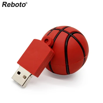 Animacinių filmų kamuolys usb flash drive, futbolo, krepšinio, beisbolo, boulingo regbio teniso kamuoliuką USB 