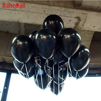 10vnt/daug 10inch 1.5 g Black Pearl Lateksiniai Balionai Gimtadienio Oro Kamuoliai, Pripučiami Vestuves Apdailos Prekių Vaikams, Žaislų globos 424