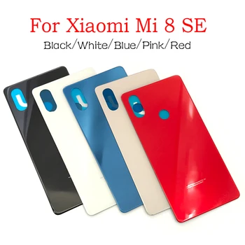 Nauja Xiaomi Mi8 Mi 8 Lite / Mi 8 Se 8se Pakeitimo Stiklo Baterija, galinis Dangtelis dėklas Su Klijais 43366