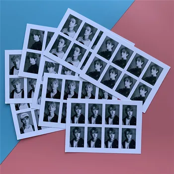 1pcs Kpop Benamių Vaikų, 1 colio ID nuotraukų naująjį albumą 