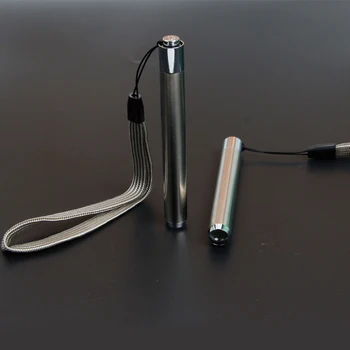 Mini žibintuvėlis metalo nešiojamų ultravioletinių spindulių žibintuvėlis UV lempa nerūdijančio plieno aptikimo LED žibintuvėlis Baterija naudoja AA baterijos 4835