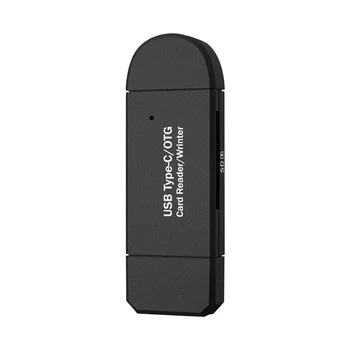 OTG Micro SD Kortelių Skaitytuvas Smart Atminties Kortelės Adapteris Nešiojamas USB 2.0 High-speed Buitinių Kompiuterių Saugos Dalis 49393