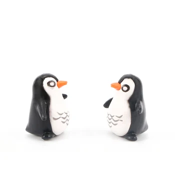 5vnt/daug Mini Dervos Pingvinas Modelis Praktinių Anekdotai Žaislas Apdailos Vaikų Gimtadienio Dovanos Žaislas 49665